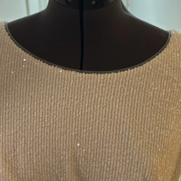 NWT Davids Bridal beaded gown Flawless zipper triple lined Includes garment bag - Picture 6 of 7